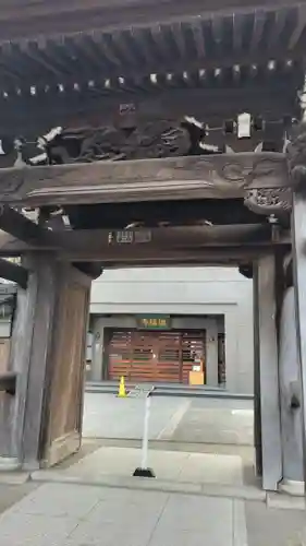 洪福寺の山門・神門