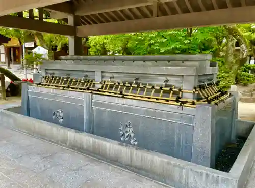 筥崎宮の手水舎