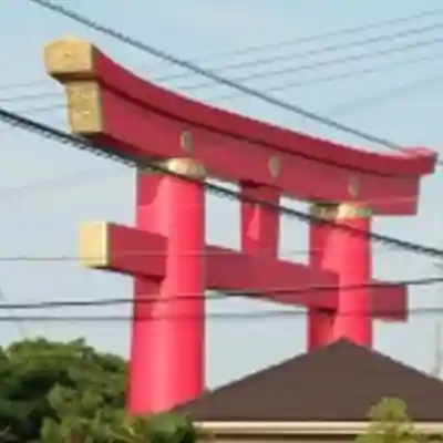 自凝島神社の鳥居