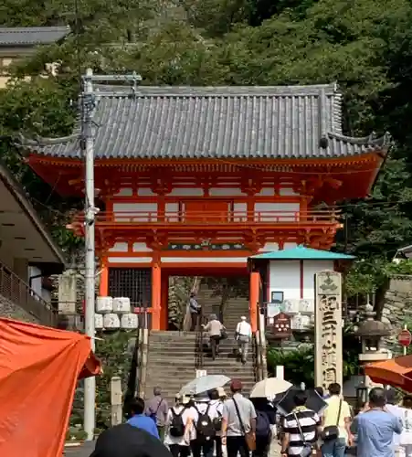 金剛宝寺（紀三井寺）の山門・神門