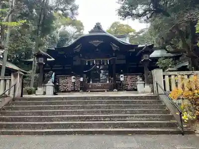 岡崎神社の本殿・本堂