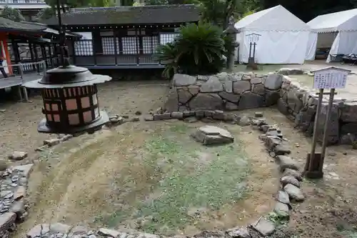 厳島神社の庭園