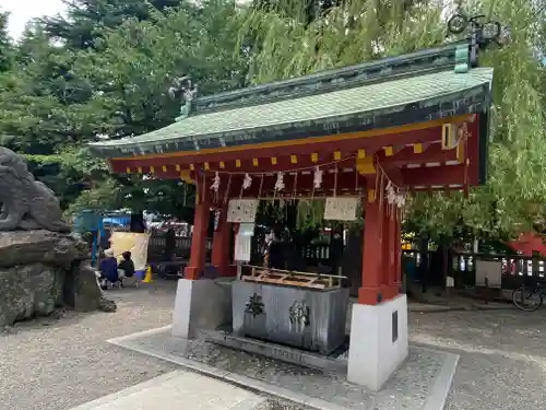 浅草神社の手水舎