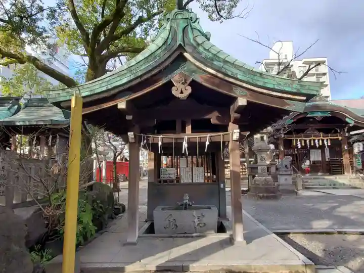 髙牟神社の手水舎