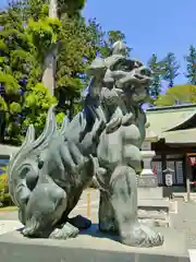 國魂神社の狛犬