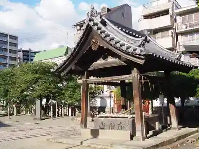 四天王寺庚申堂の手水舎