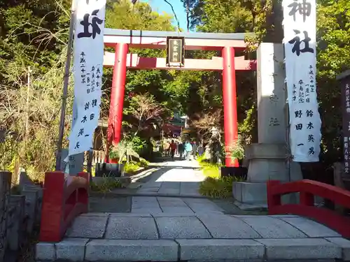 來宮神社の鳥居