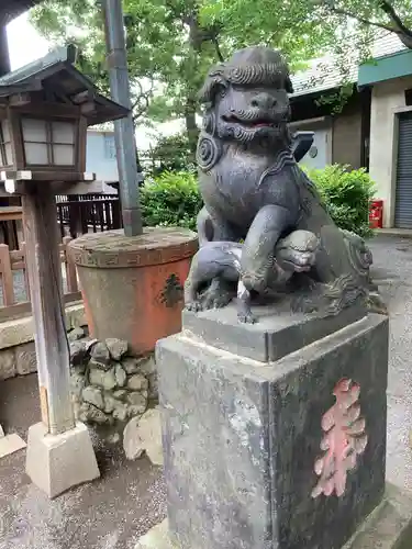 七社神社の狛犬