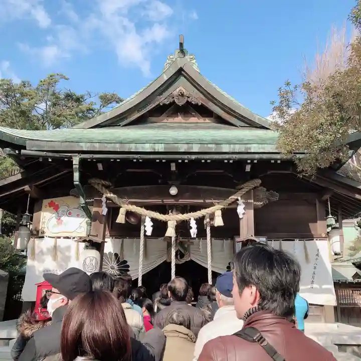 忌宮神社の本殿・本堂