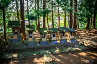 滑川神社 - 仕事と子どもの守り神(福島県)