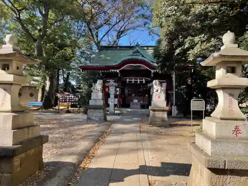 駒繋神社の本殿・本堂