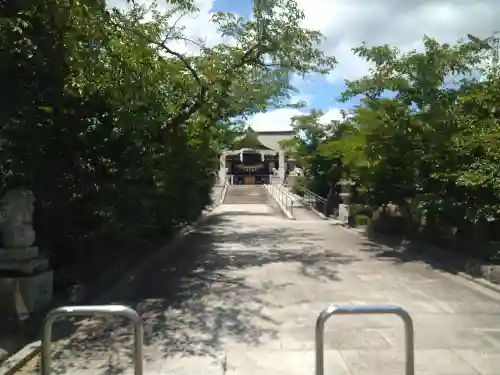 道通神社の景色