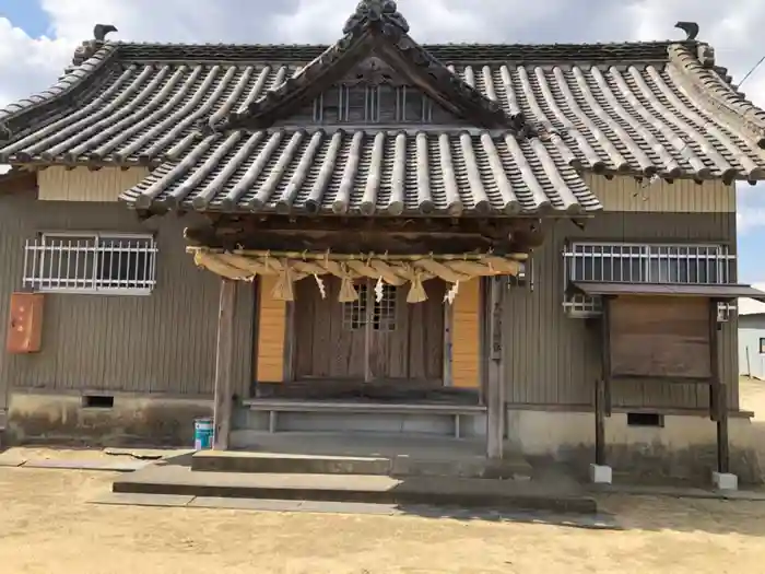 天村雲神社の本殿