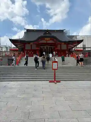 花園神社の本殿・本堂