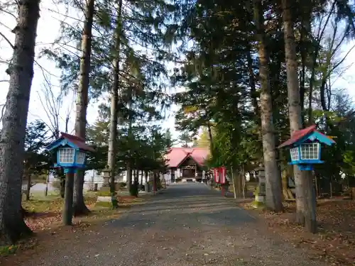 相内神社の庭園