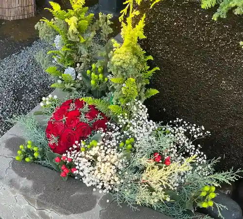 上尾御嶽神社の手水