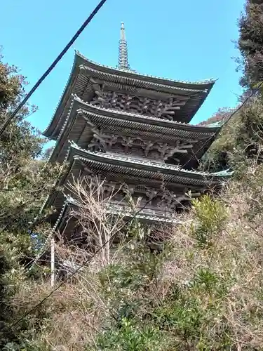 龍口寺の塔