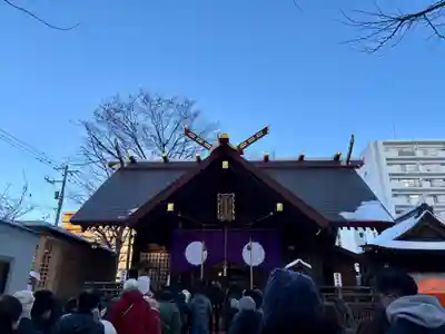 北海道神宮頓宮の初詣