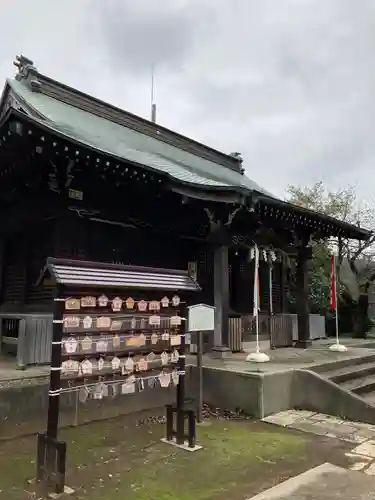 谷原氷川神社の絵馬