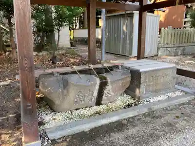 小宮神社の手水舎