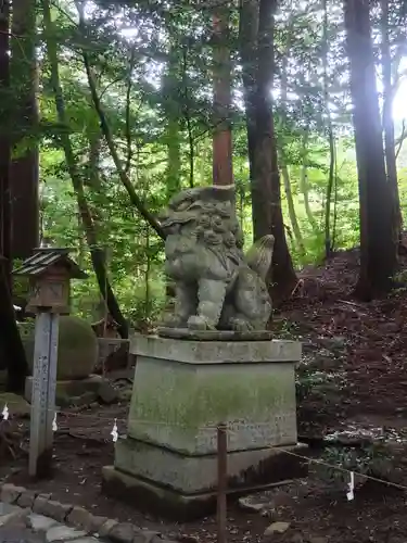 椿大神社の狛犬