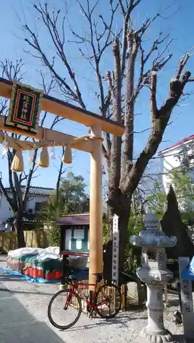 蛇窪神社の鳥居