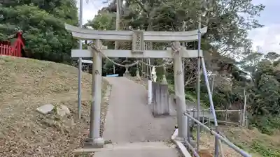 宮谷八幡神社の鳥居