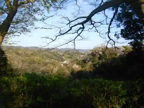 葛原岡神社の景色