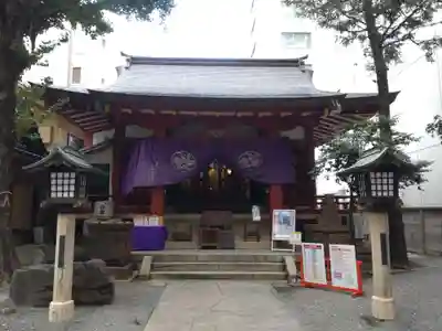 日本橋日枝神社の本殿・本堂