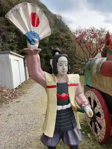 桃太郎神社の像