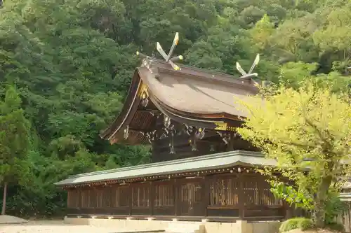 吉備津彦神社の本殿・本堂
