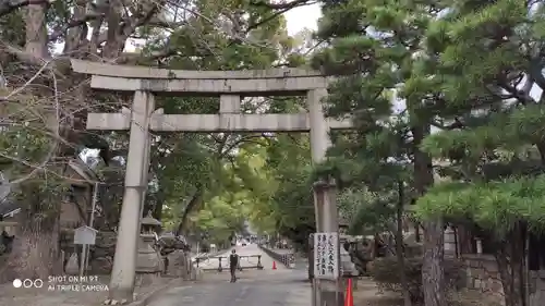 藤森神社の鳥居