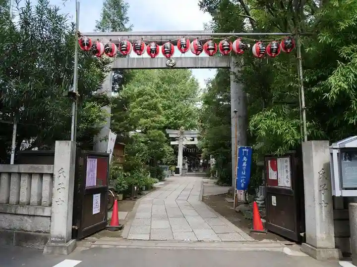 江東天祖神社の鳥居