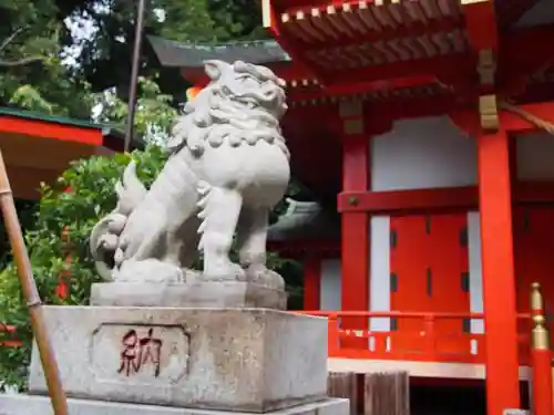 自由が丘熊野神社の狛犬