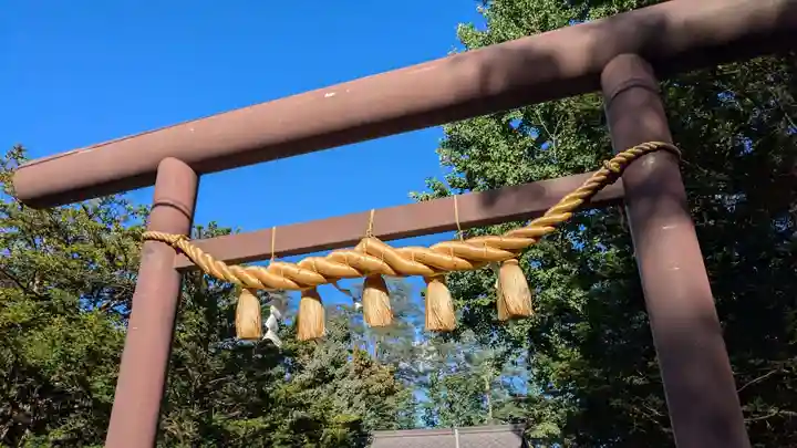 公園八幡宮の鳥居