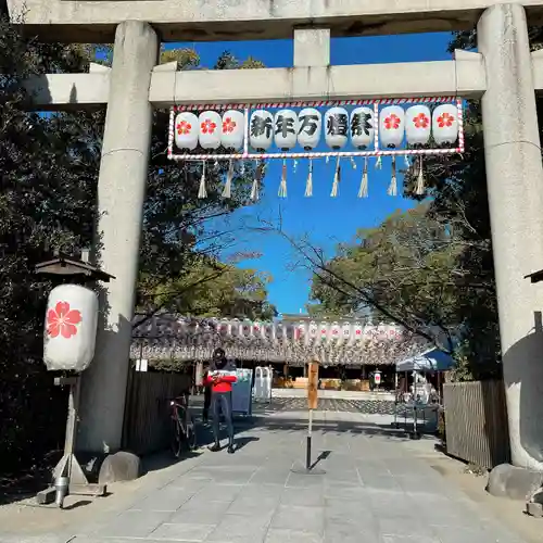 兵庫縣姫路護國神社の鳥居