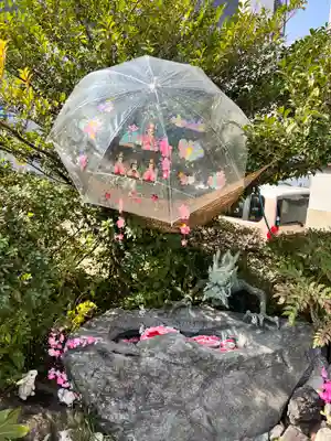 三輪神社の手水舎