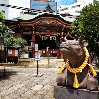 平河天満宮の狛犬