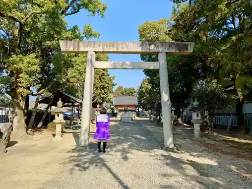 神明社（東町）の鳥居