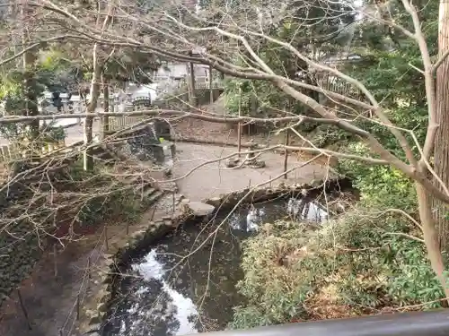 田村神社の庭園