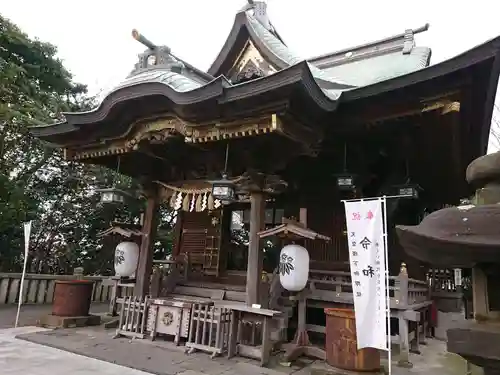 白旗神社の本殿・本堂