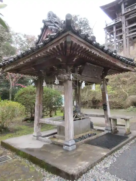 笠森寺の手水舎