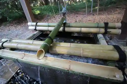 息栖神社の手水舎