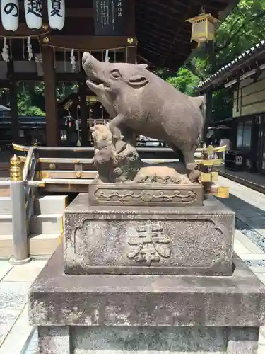 護王神社の狛犬