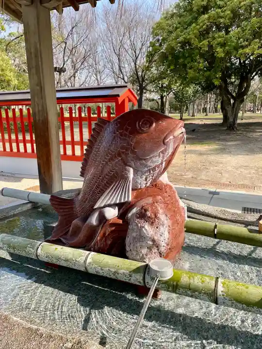 十日恵比須神社の手水舎