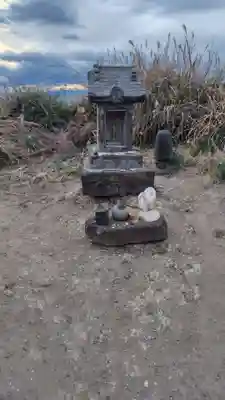 白髭社（飯島白髭社）の像