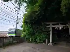 大原稲荷神社の鳥居