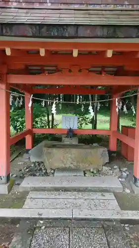 出石神社の手水舎