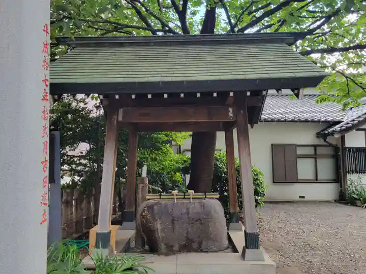 蔵前神社の手水舎