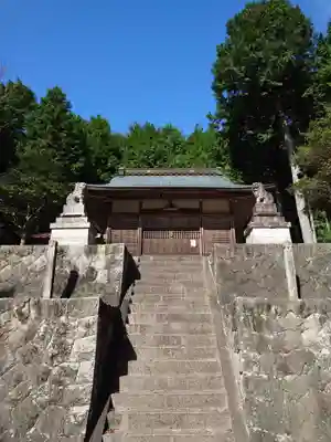 白山社の本殿・本堂